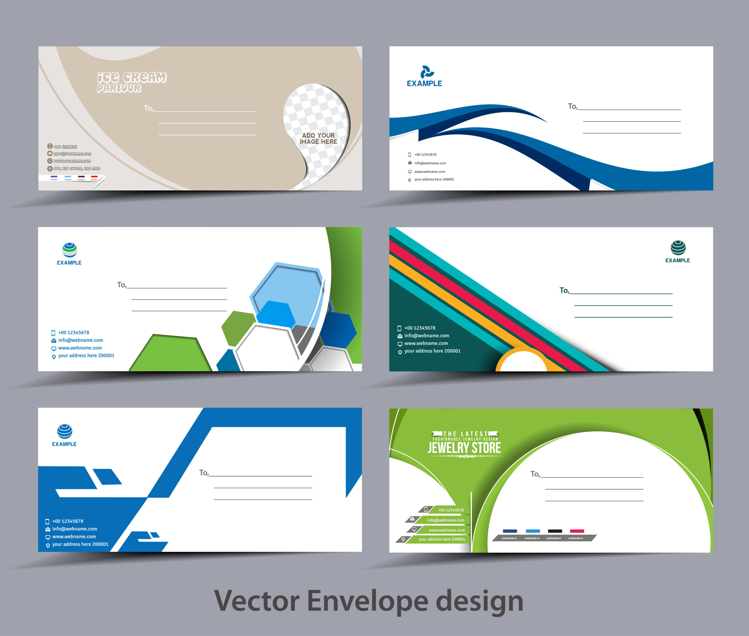 Paper Envelope Templates for Your Project Design.