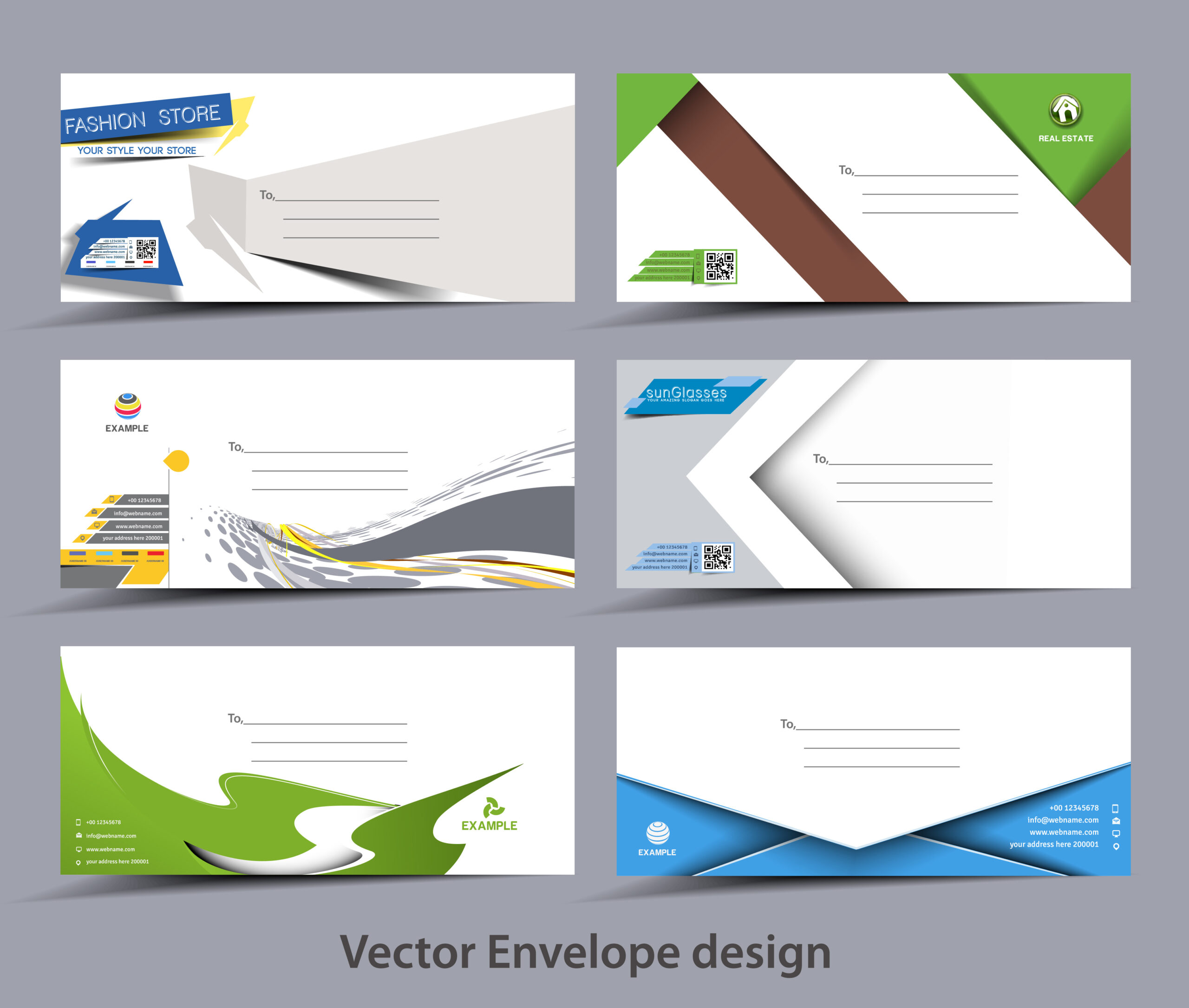 Paper Envelope Templates for Your Project Design.