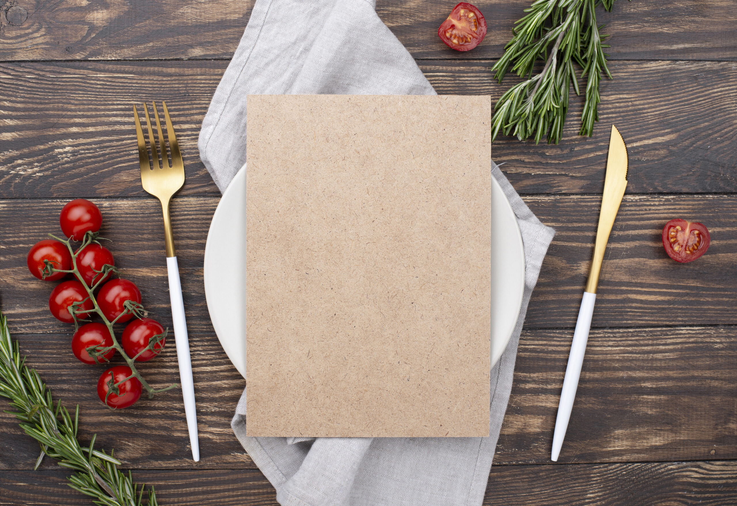 table-setting-with-ingredients-beside