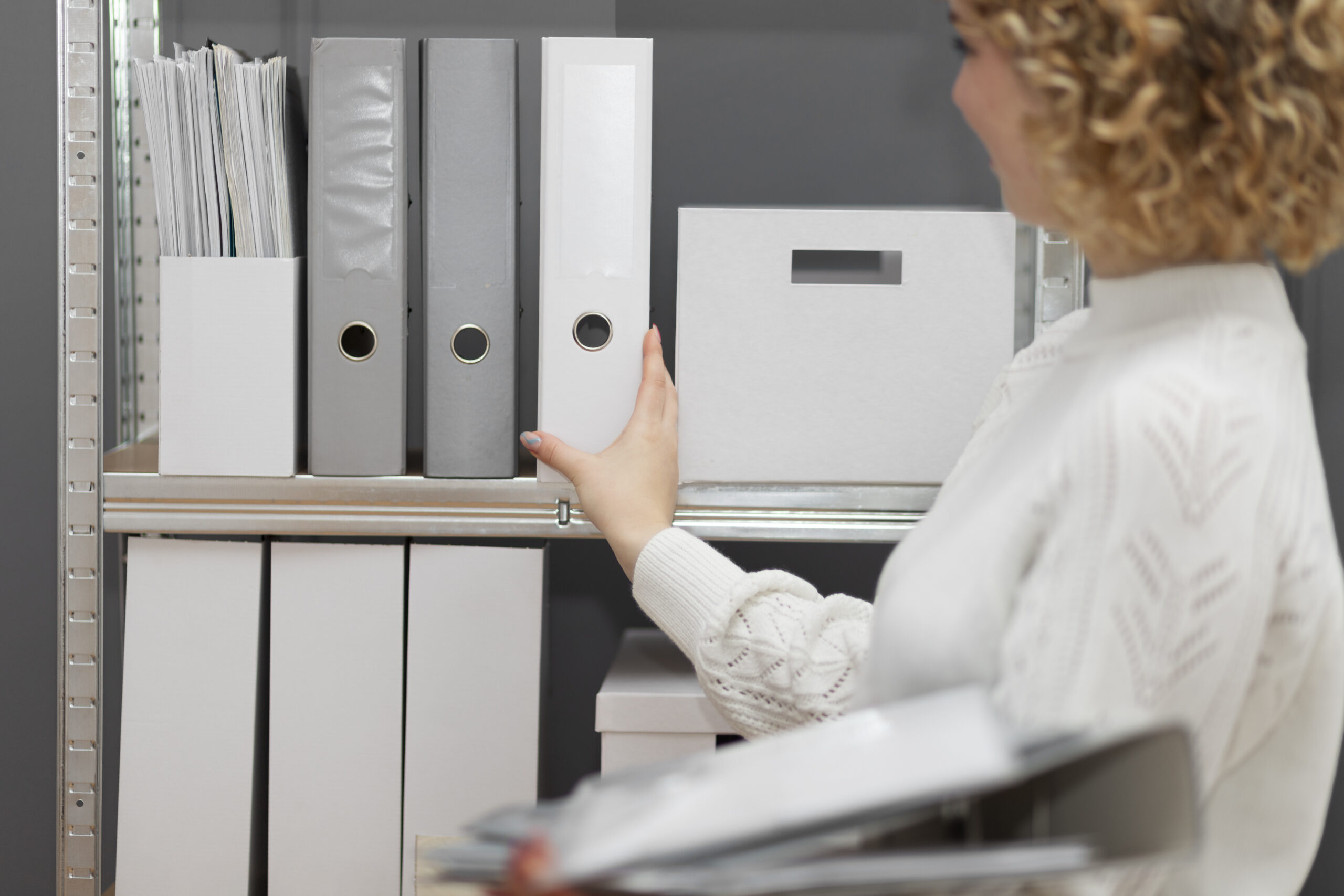 young-adult-organizing-documents